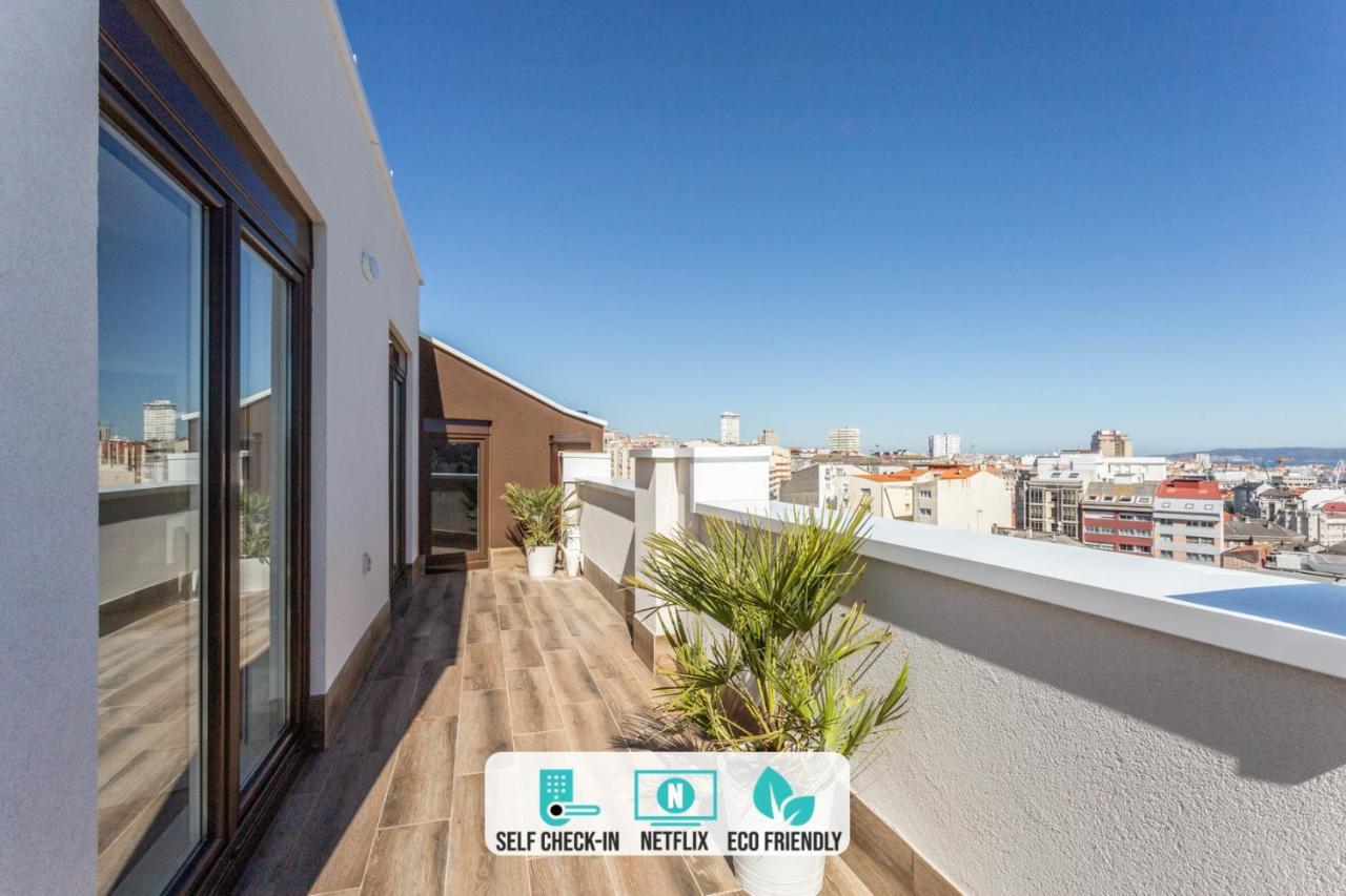 Indigo Rooftop A Coruña Εξωτερικό φωτογραφία